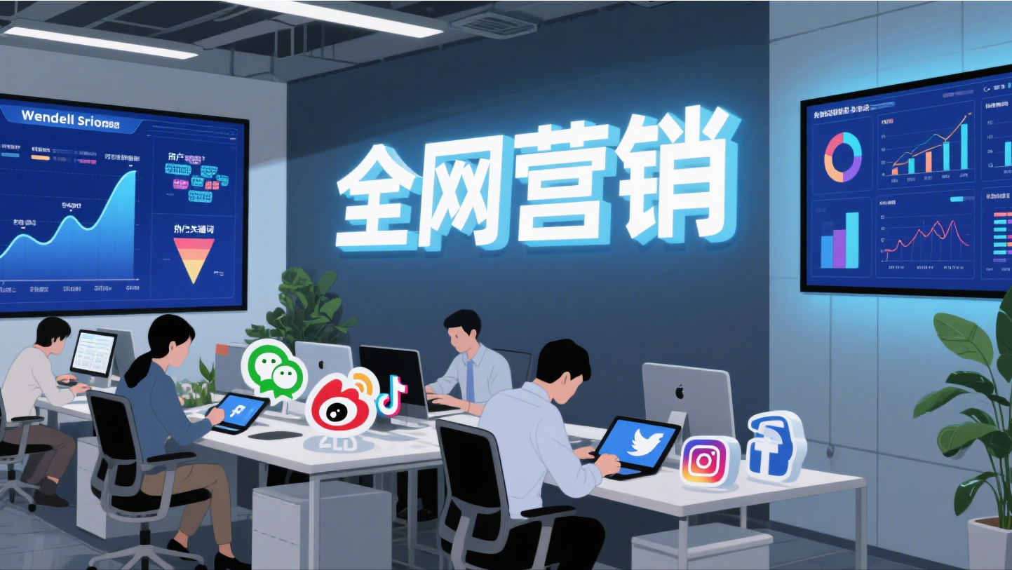 全网营销，全网整合营销，全网营销推广