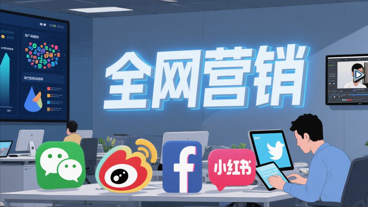 全网营销，全网整合营销，全网营销推广