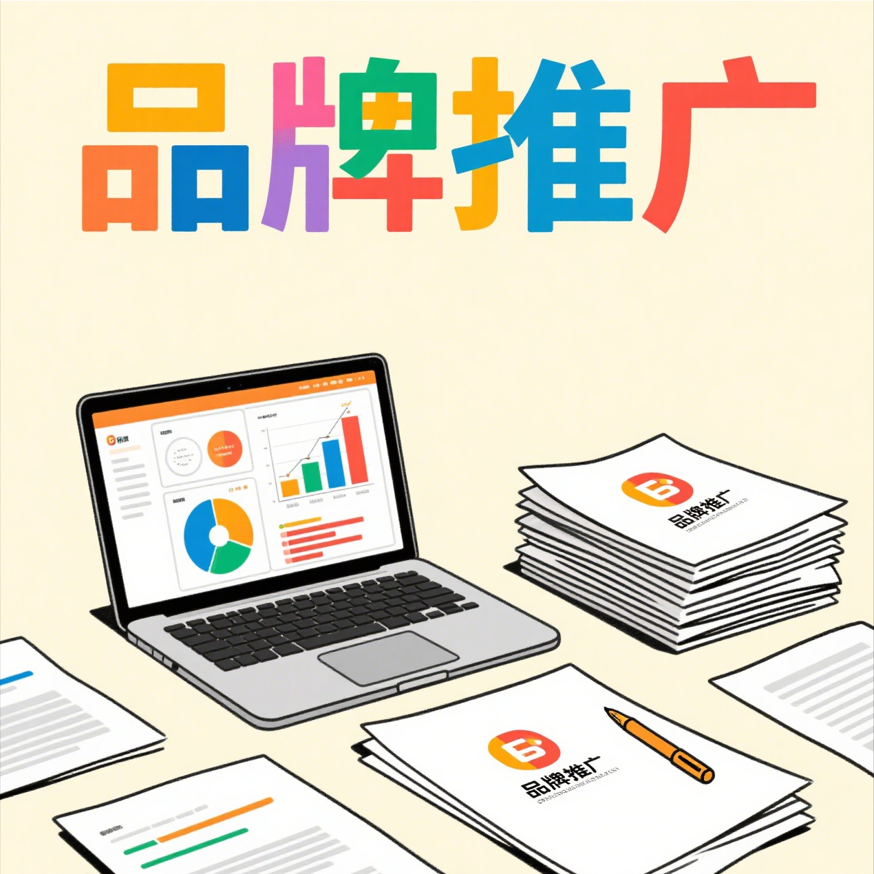品牌推广、品牌曝光、品牌营销推广