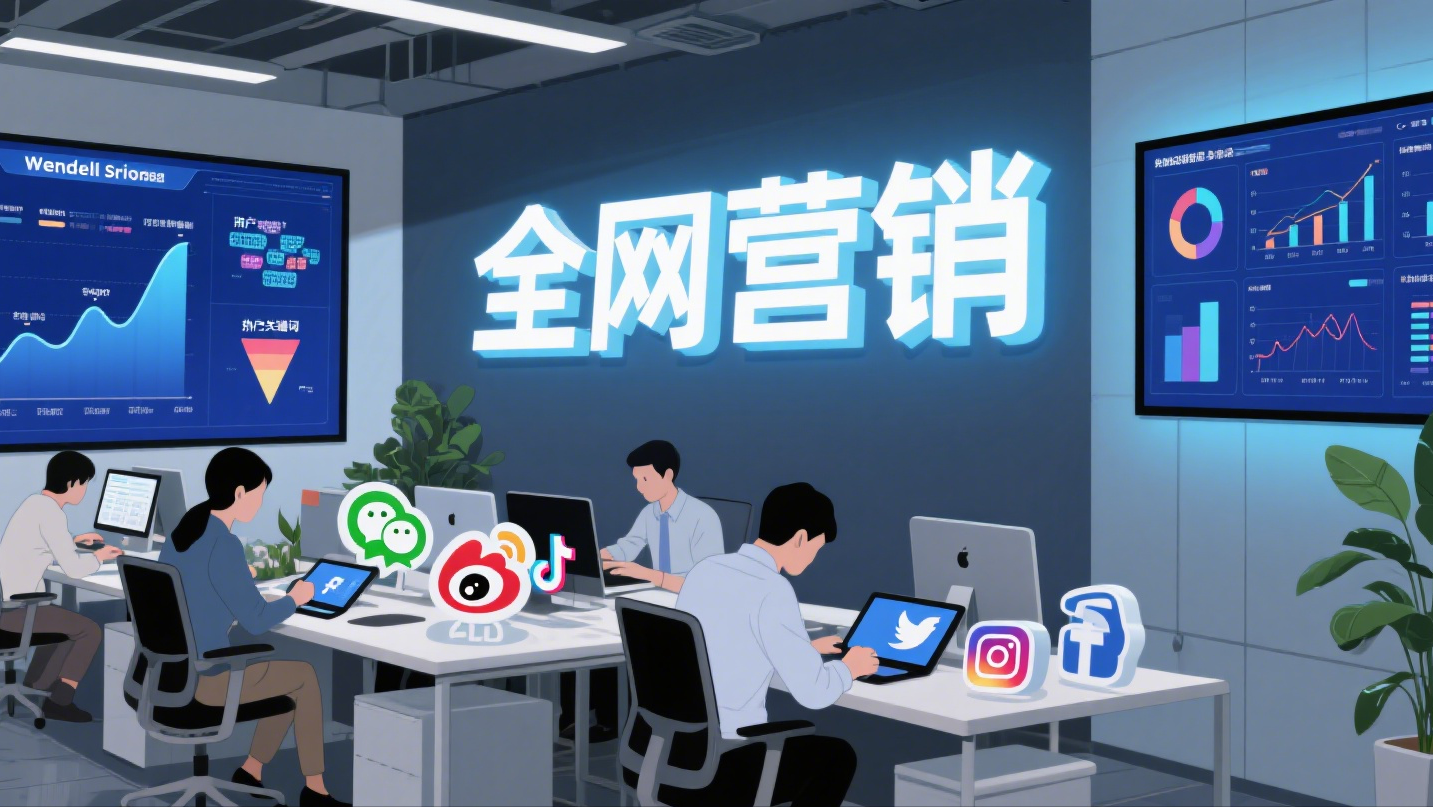 全网营销，全网整合营销，全网营销推广